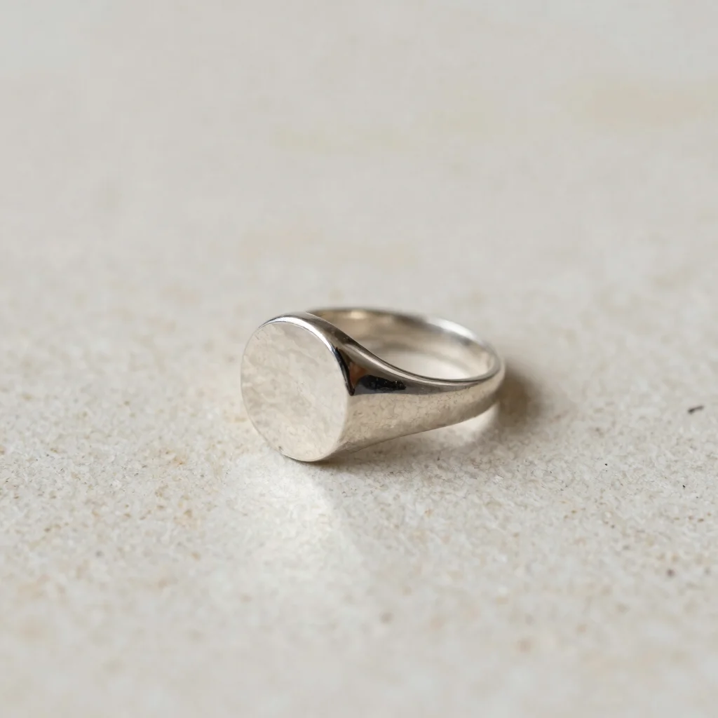 Pebble Signet Ring